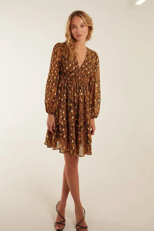 Shirred Waist Dress