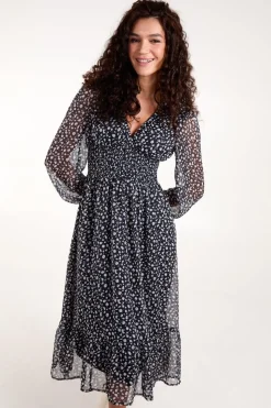 Shirred Waist Dress