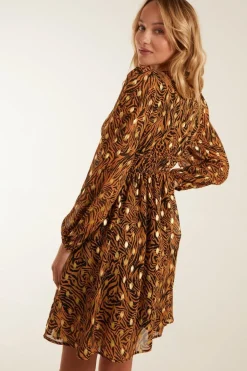 Shirred Waist Dress