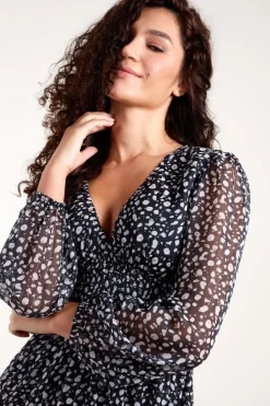 Shirred Waist Dress