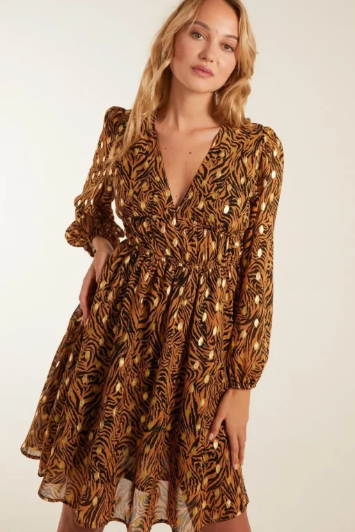 Shirred Waist Dress