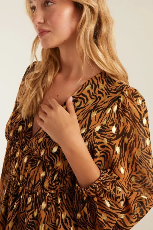 Shirred Waist Dress