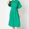 Shirt Midi Dress