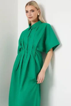 Shirt Midi Dress