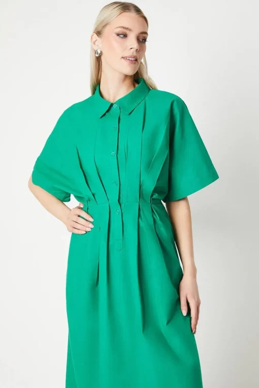 Shirt Midi Dress