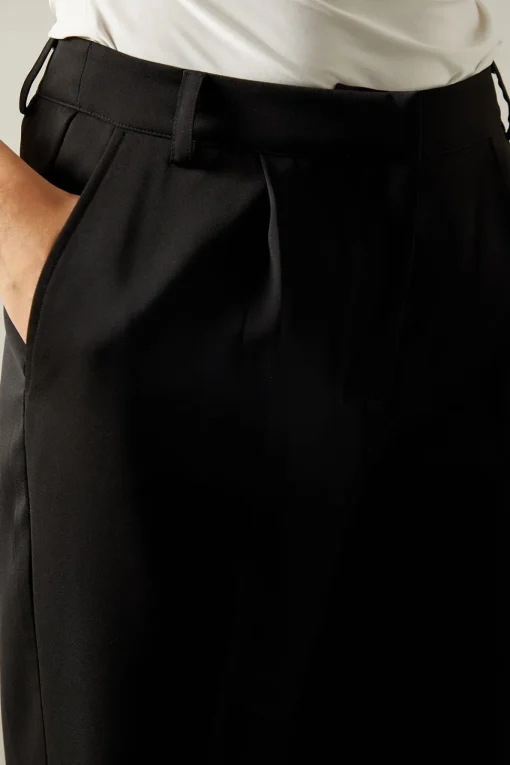 Side Split Flare Trousers