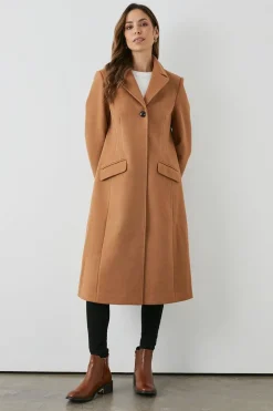 Single Breasted Tailored Coat