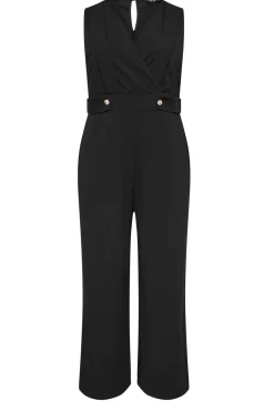 Sleeveless Wide Leg Jumpsuit