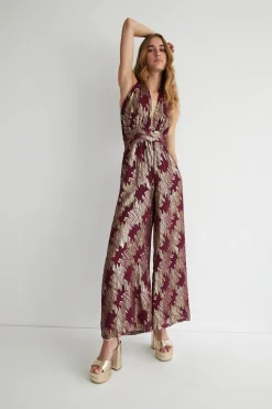 Sparkle Halter Neck Jumpsuit