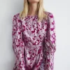 Sparkle Jacquard Wrap Mini Dress
