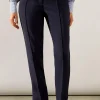 Split Hem Tapered Trousers