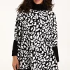 Spot Roll Neck Jumper
