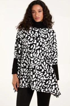Spot Roll Neck Jumper