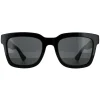 Square Black Black Sunglasses