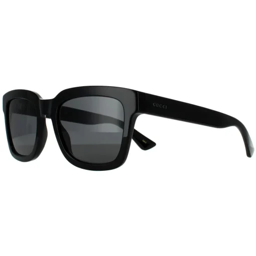Square Black Black Sunglasses