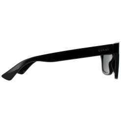 Square Black Black Sunglasses
