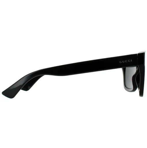 Square Black Black Sunglasses