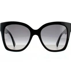 Square Black Grey Gradient Sunglasses