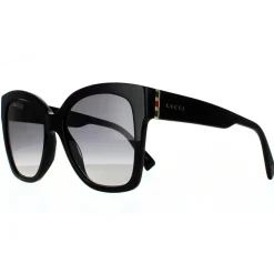 Square Black Grey Gradient Sunglasses
