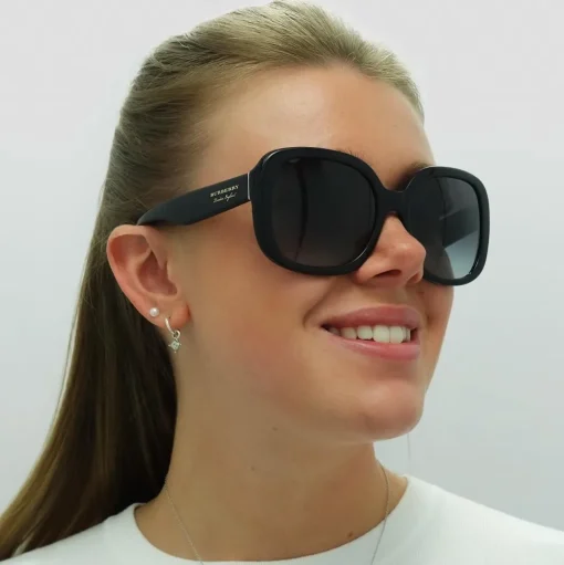 Square Black Grey Gradient BE4259 Sunglasses