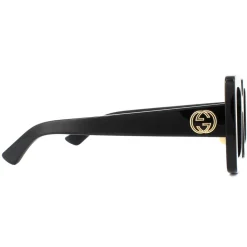 Square Black Grey Sunglasses