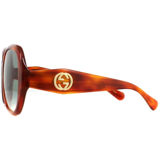 Square Havana Blue Gradient Sunglasses