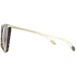 Square Havana Orange Gradient Light Grey Sunglasses