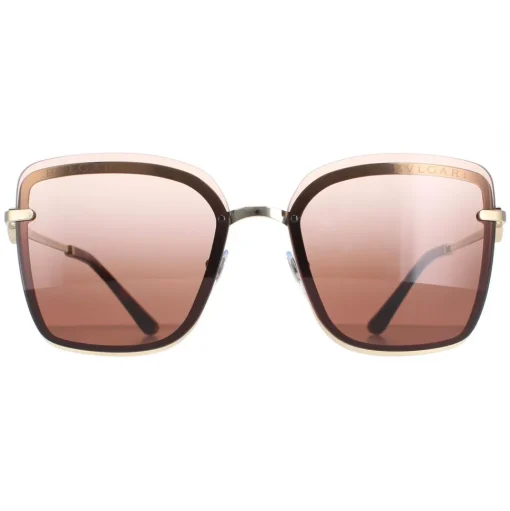 Square Pale Gold Brown Gradient BV6151B