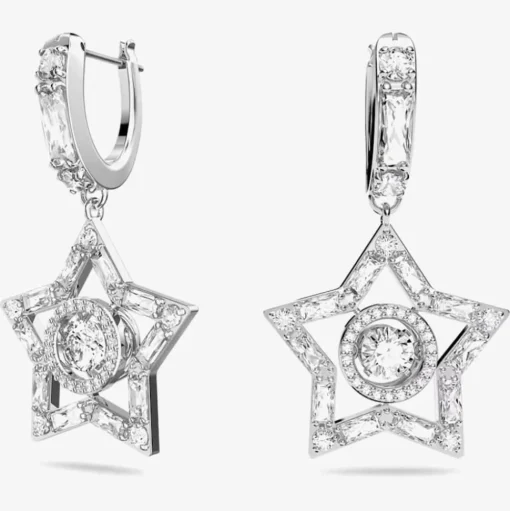 Stella Crystal Star Dropper Earrings 5617767