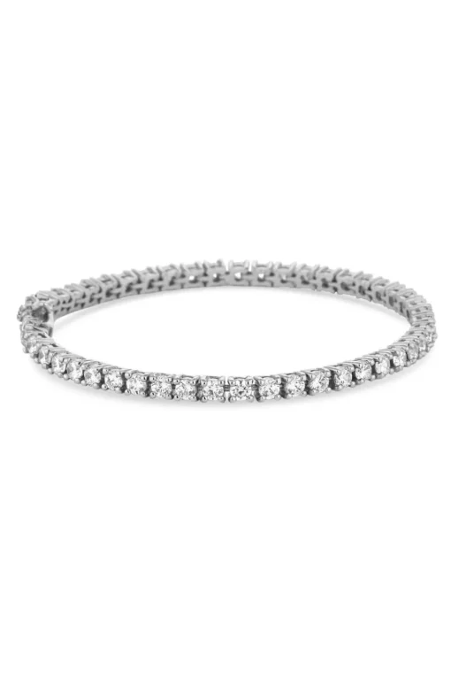 Sterling Silver 925 With Cubic Zirconia Tennis Bracelets