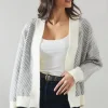 Stitch Edge To Edge Cardigan