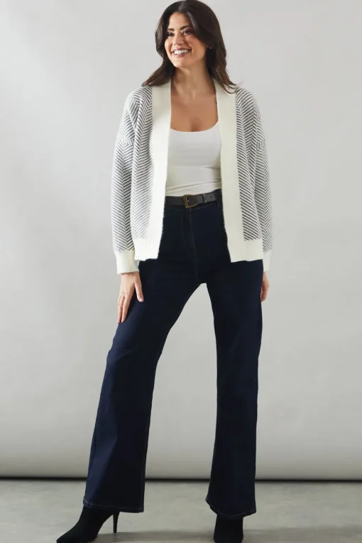 Stitch Edge To Edge Cardigan