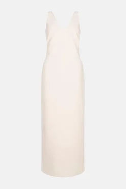 Strappy Slim Column Dress