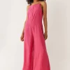Strappy Wide Leg Jumpsuit