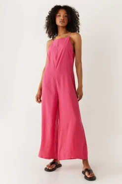 Strappy Wide Leg Jumpsuit