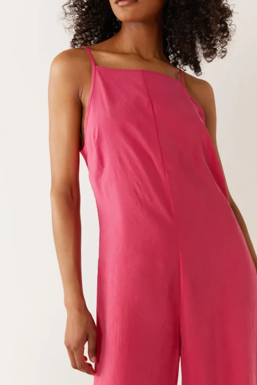 Strappy Wide Leg Jumpsuit