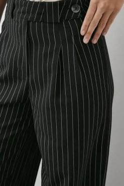 Stripe Wide Leg Trouser