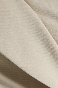 Structured Off Shoulder Mini Dress