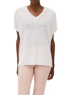 Sukie V-Neck Knit Jumper-Plain