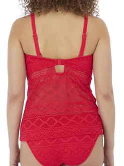 Sundance Tankini Top Red