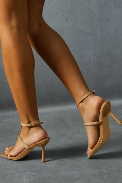 T Bar Padded Sole Heels