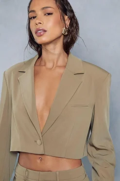 Tailored Oversized Boxy Blazer