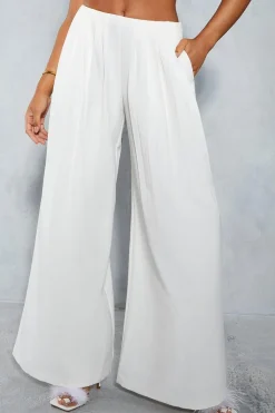 Tailored Oversized Pleat Detail Trousers