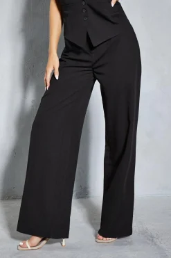 Tailored Straight Leg Trousers
