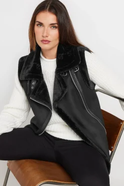 Tall Aviator Gilet Jacket