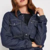 Tall Denim Bomber Jacket