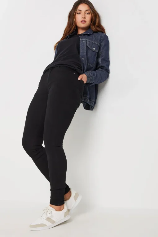 Tall Denim Bomber Jacket