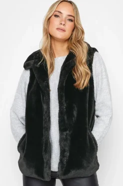 Tall Faux Fur Gilet