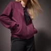 Tall Faux Suede Bomber