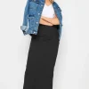 Tall Maxi Scuba Tube Skirt